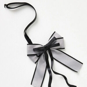 NWT Anthropologie Stripe Bow Tie